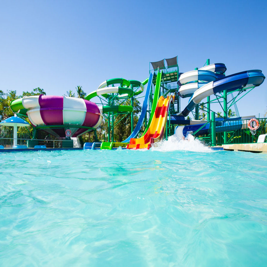 Big Bula Water Park, Fiji - Cool down & experience the fun side of Fiji